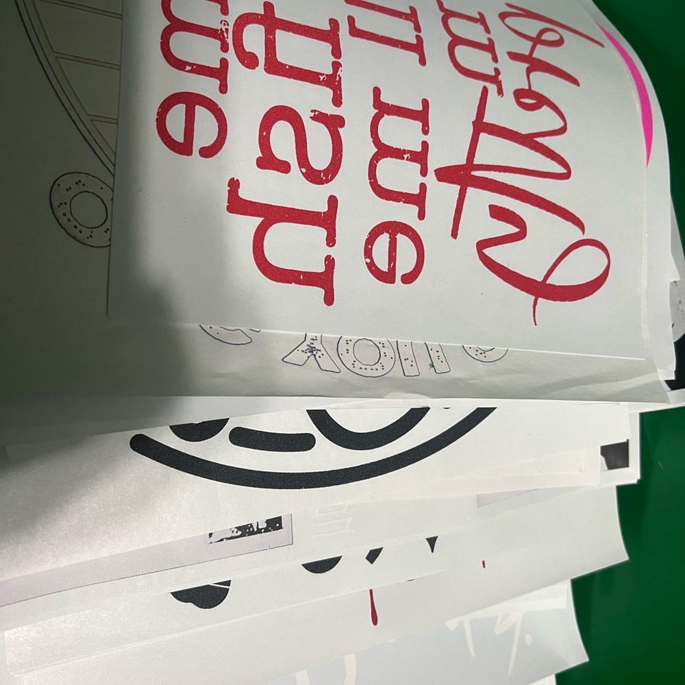 COPY - SCREEN PRINT TRANSFER MYSTERY PACK - SINGLE COLOR QTY: 40